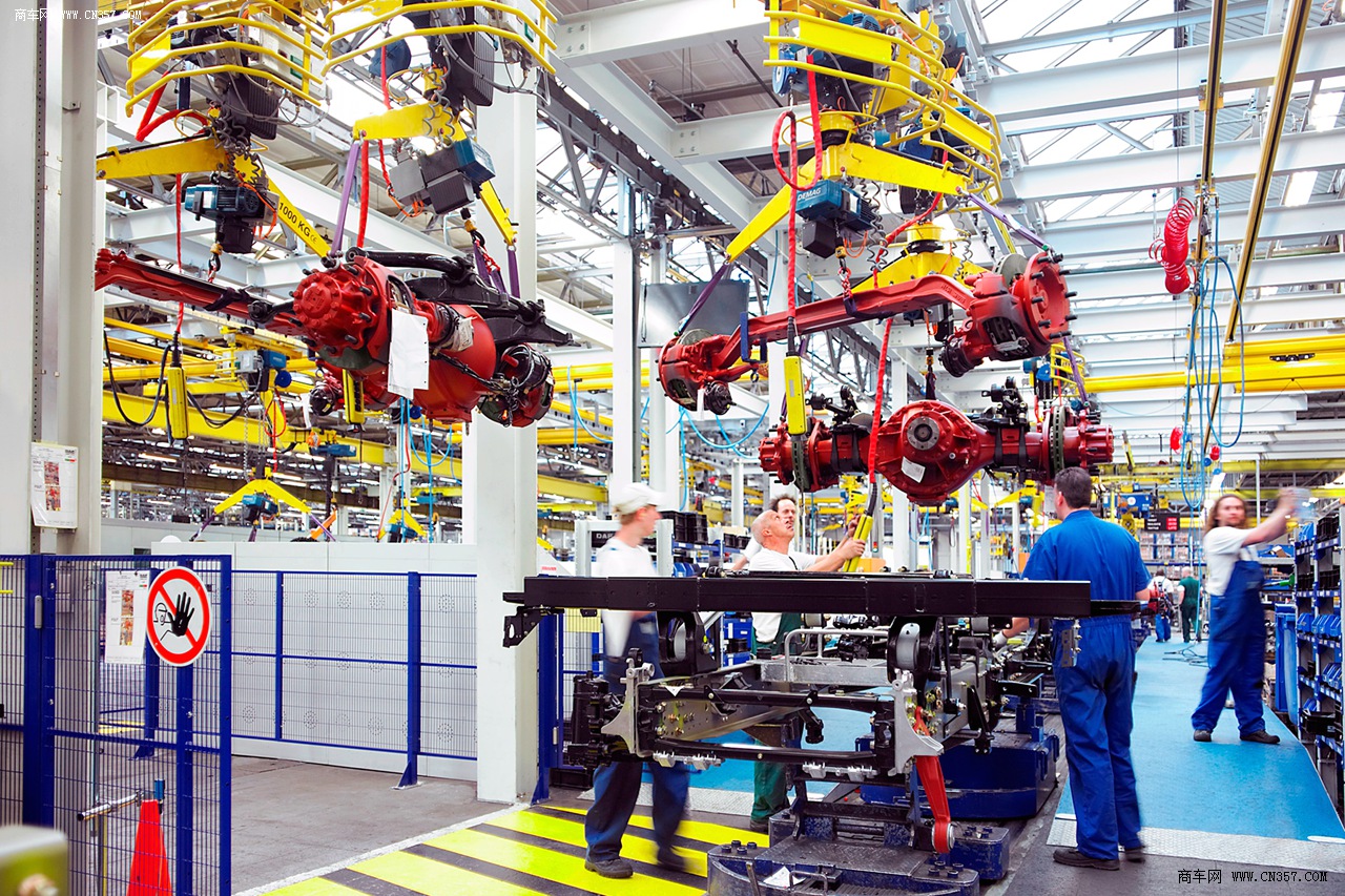 daf卡车装配生产线