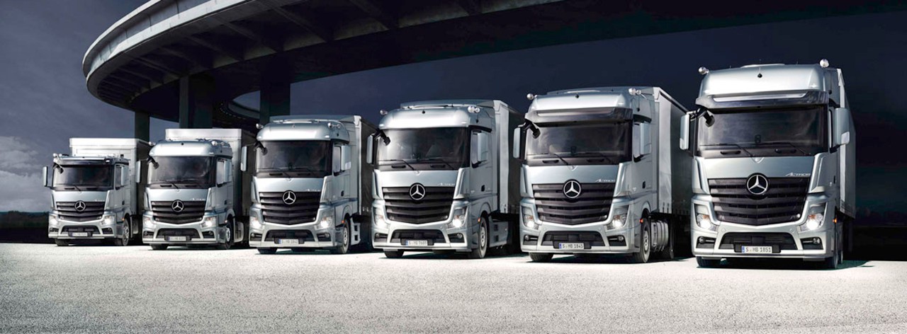 奔驰 新actros 卡车