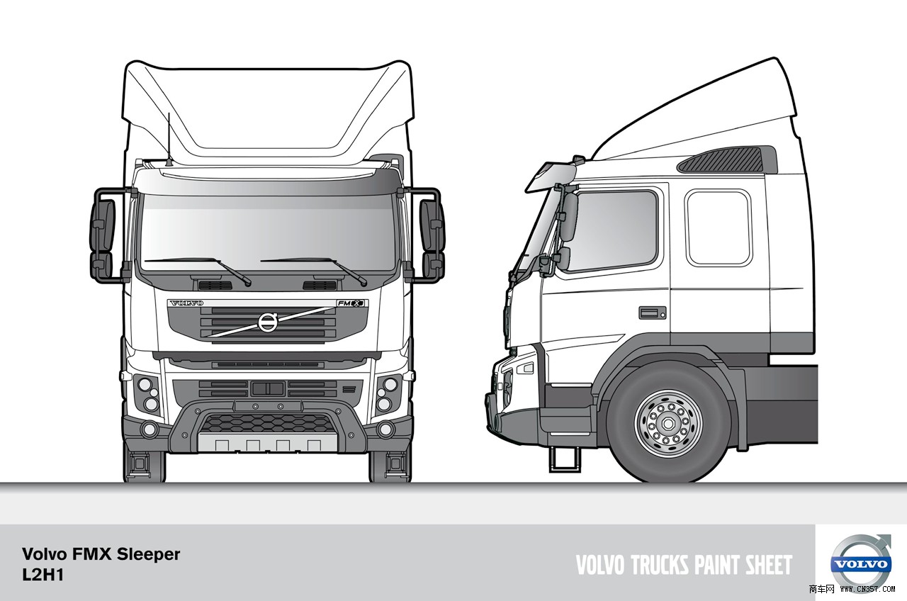 沃尔沃卡车设计图