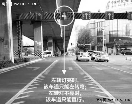 这条新增的车道不要随便走,不然罚100扣3分